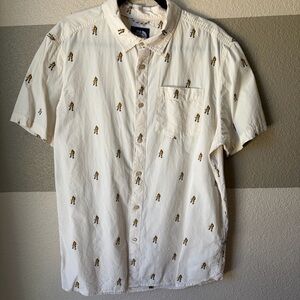 The North Face Men’s XL Baytrail Short Sleeve Casual Button Down Shirt Pocket